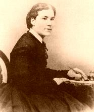 Emma Edmonds, the successful author (Sarah Seelye)
